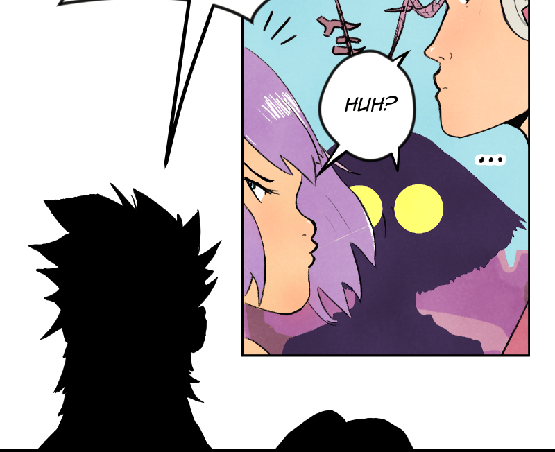 Scatter Space Part 3, comic section 5 of 9.