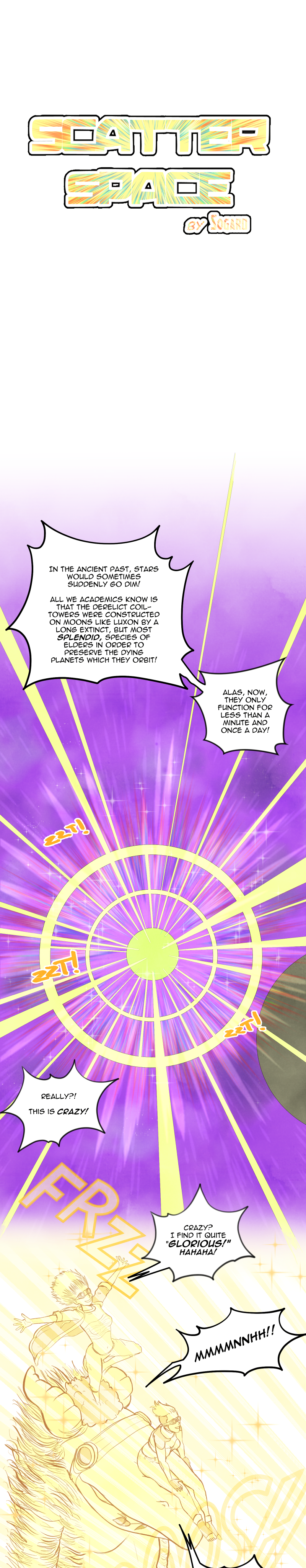 Scatter Space Part 5, comic section 8 of 15.