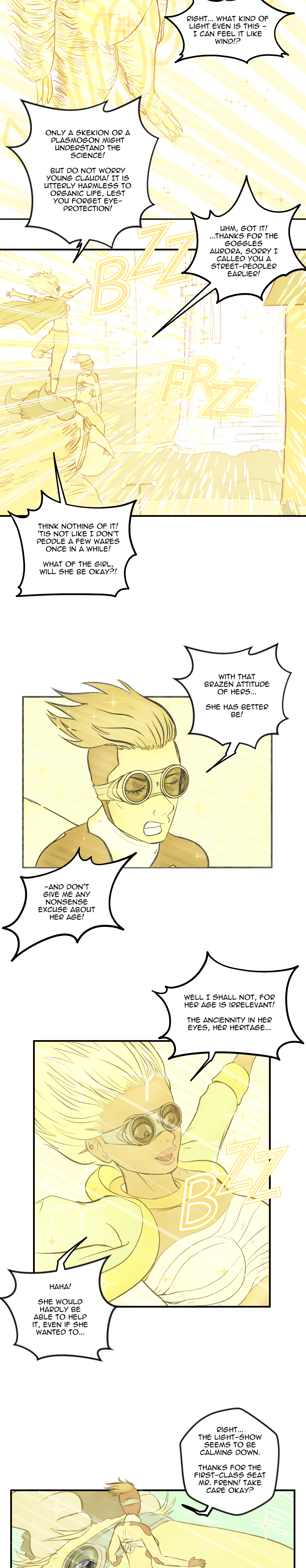 Scatter Space Part 5, comic section 9 of 15.