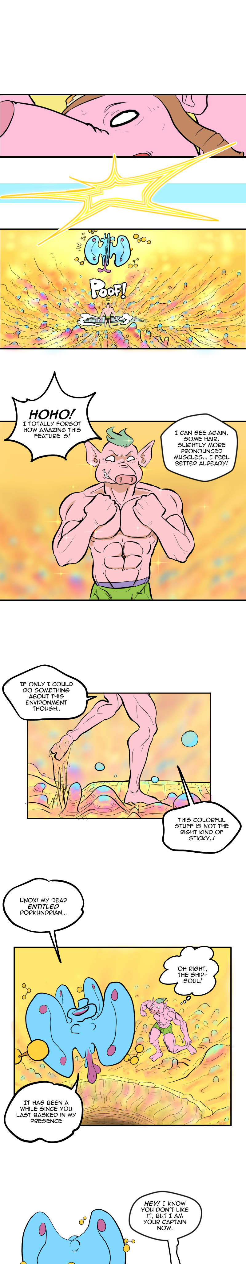 Scatter Space Part 5, comic section 12 of 15.