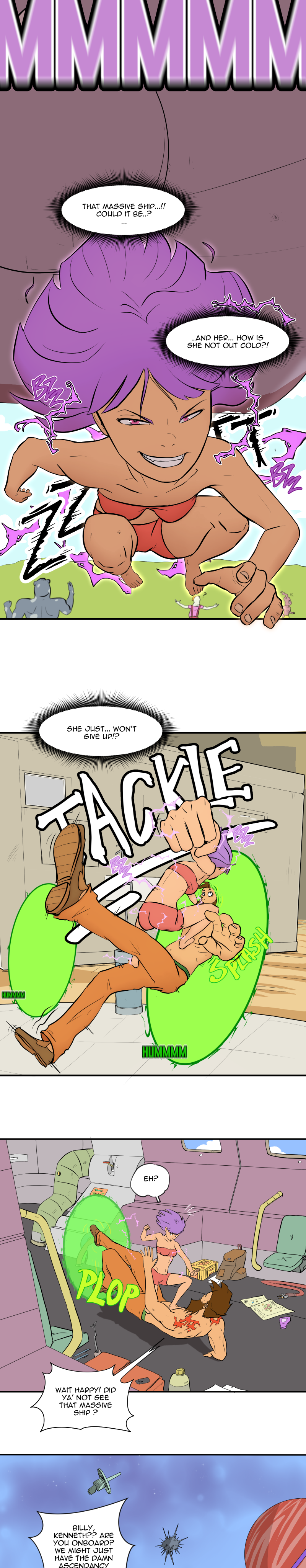 Scatter Space Part 6, comic section 3 of 14.