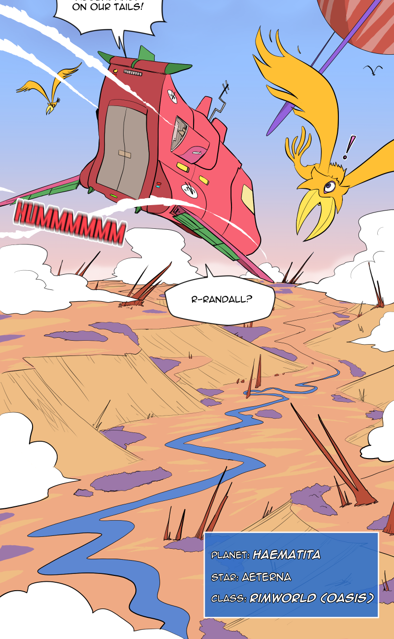 Scatter Space Part 6, comic section 4 of 14.