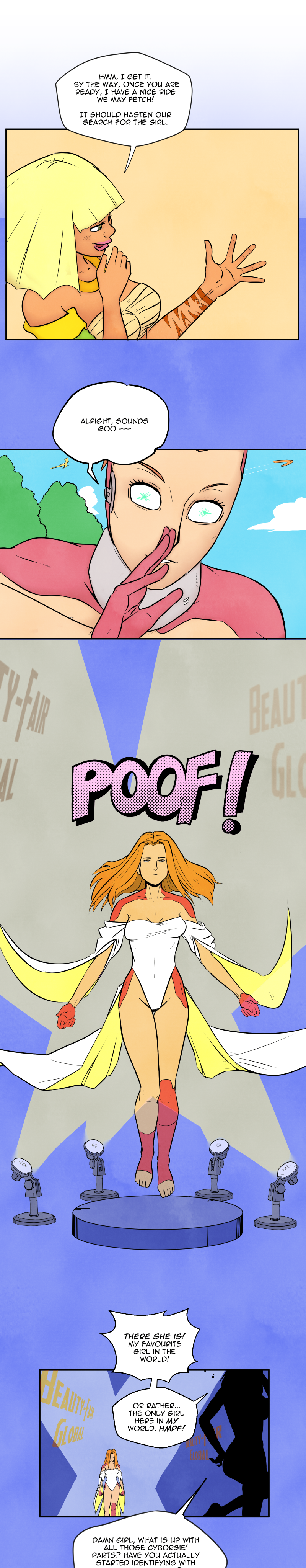 Scatter Space Part 7, comic section 7 of 22.