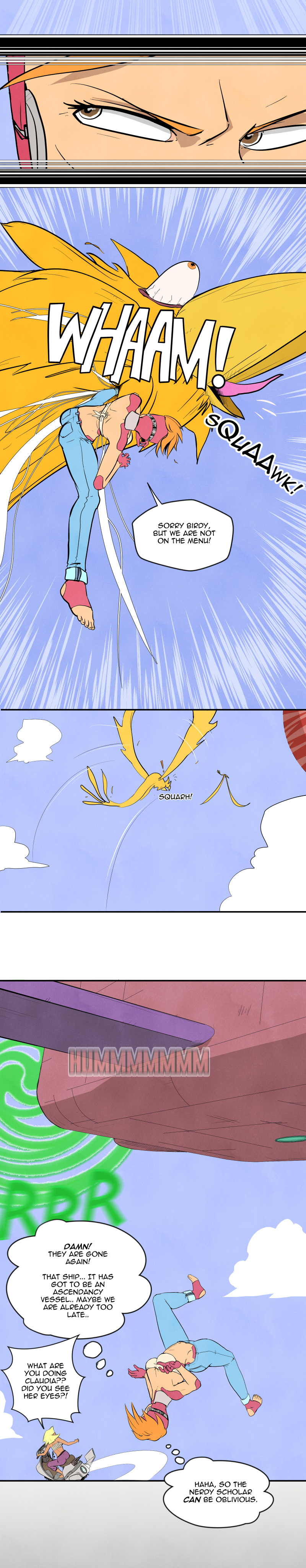 Scatter Space Part 7, comic section 12 of 22.