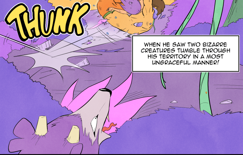 Scatter Space Part 7, comic section 14 of 22.
