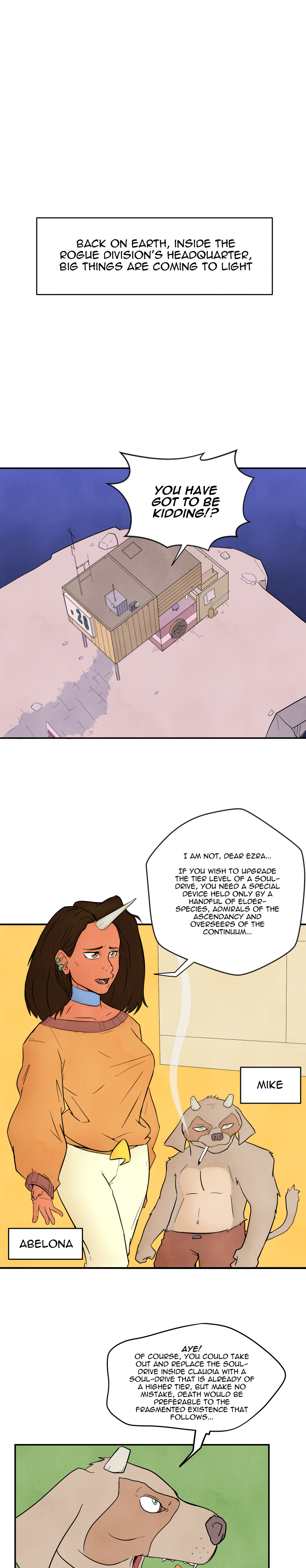Scatter Space Part 8, comic section 8 of 14.