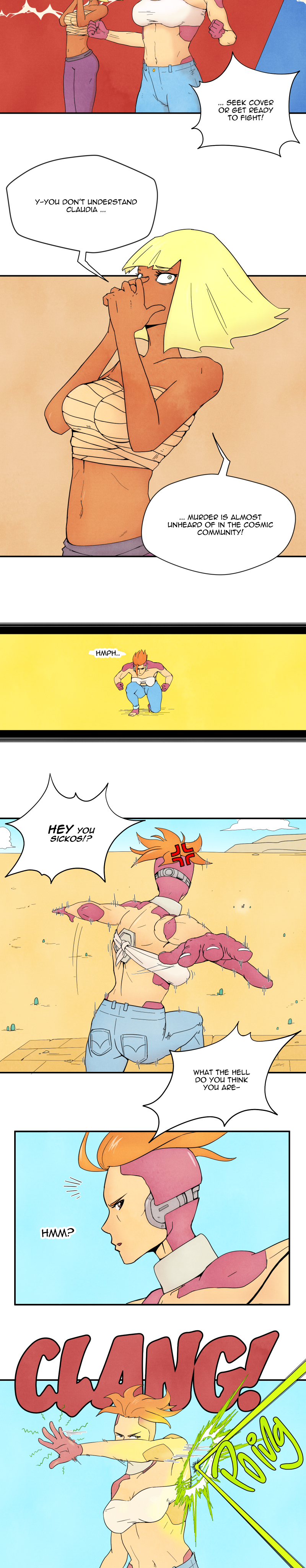 Scatter Space Part 9, comic section 10 of 22.