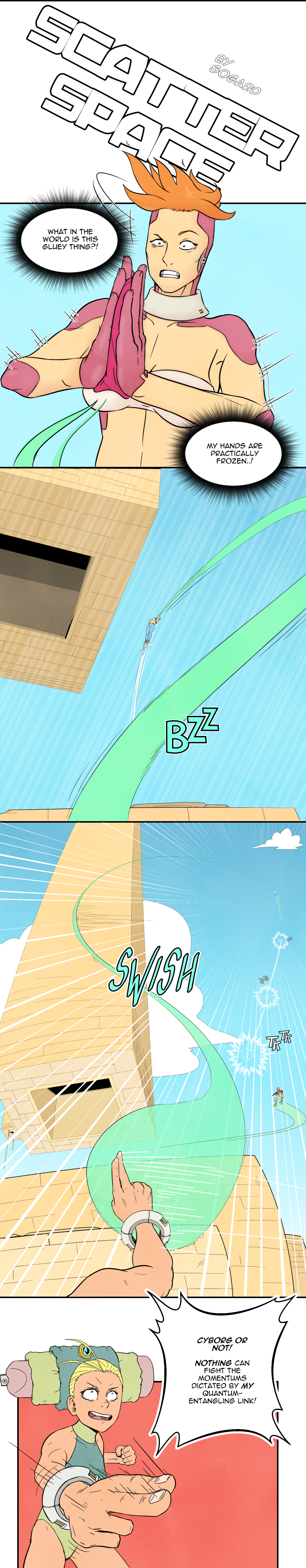 Scatter Space Part 9, comic section 13 of 22.