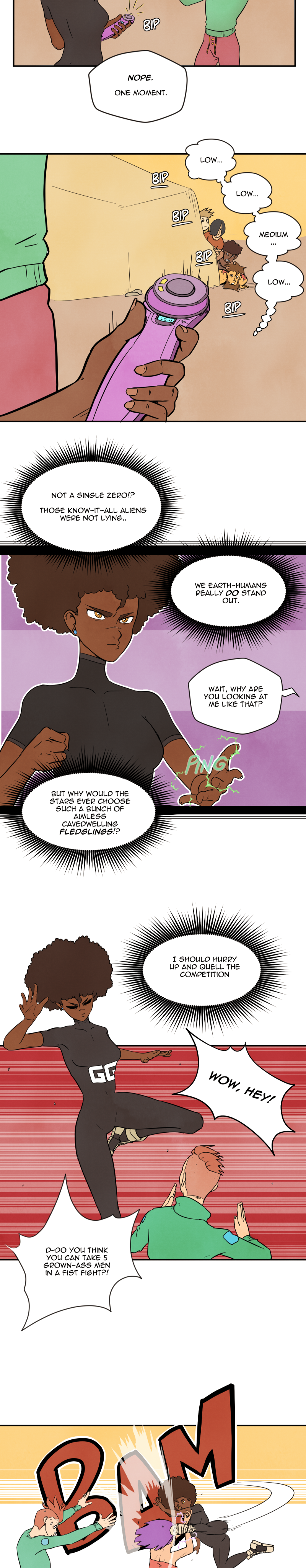 Scatter Space Part 9, comic section 20 of 22.
