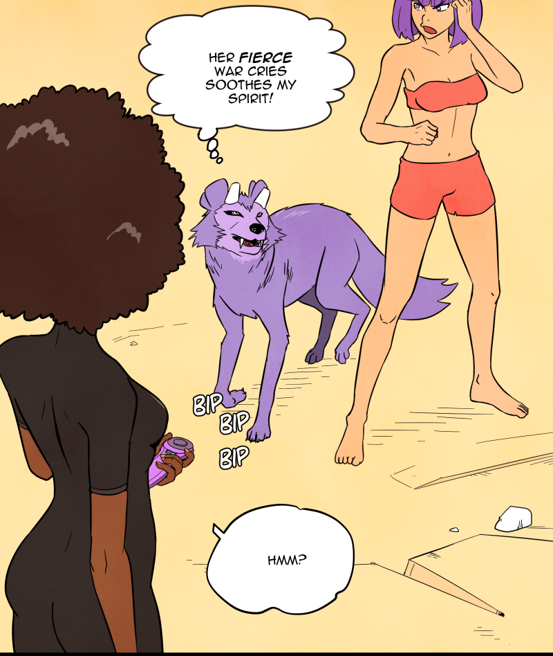 Scatter Space Part 9, comic section 22 of 22.