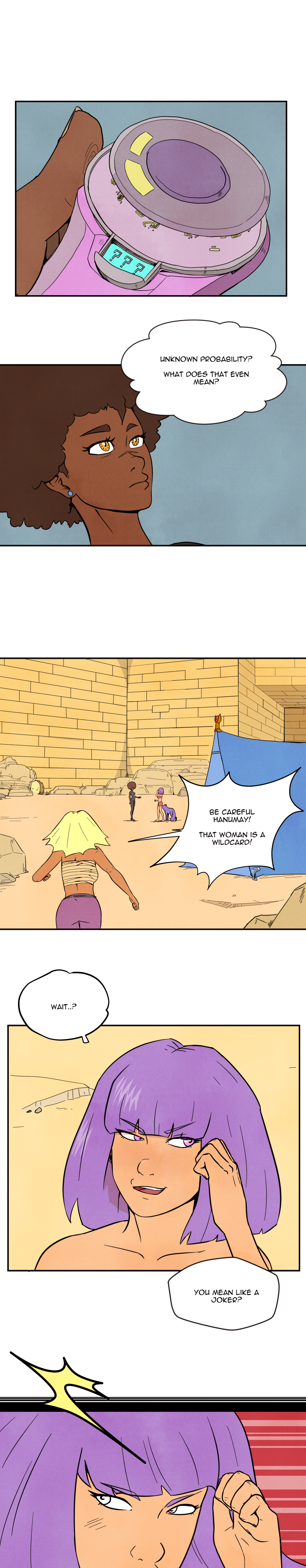 Scatter Space Part 10, comic section 1 of 25.