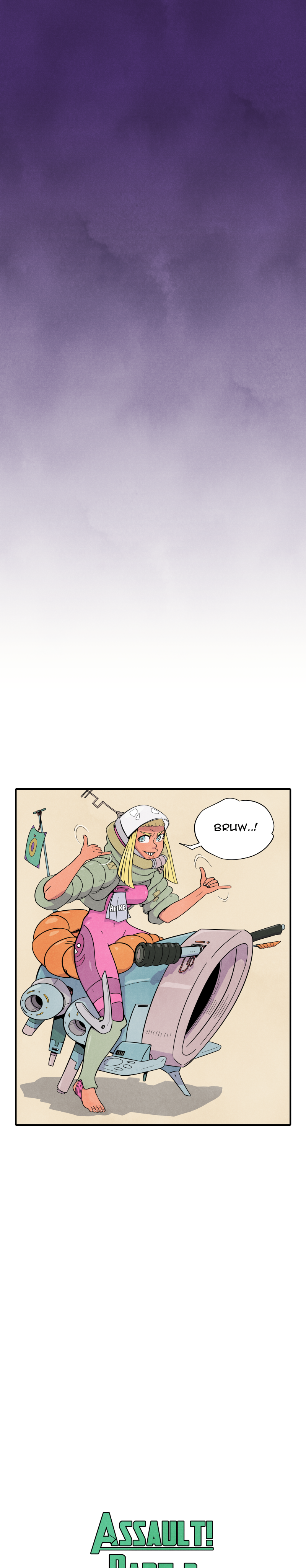Scatter Space Part 10, comic section 13 of 25.