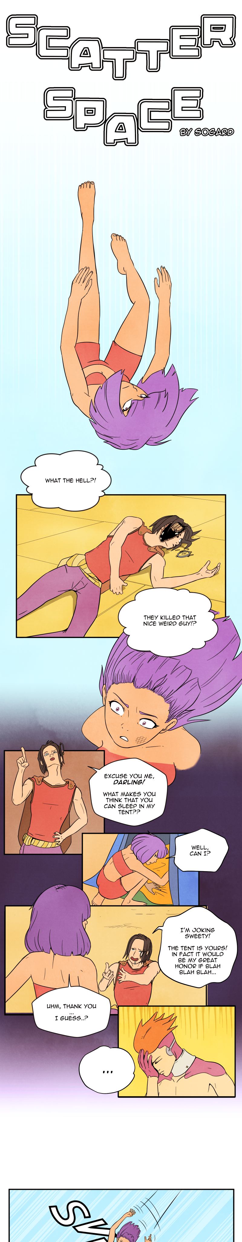 Scatter Space Part 10, comic section 9 of 25.
