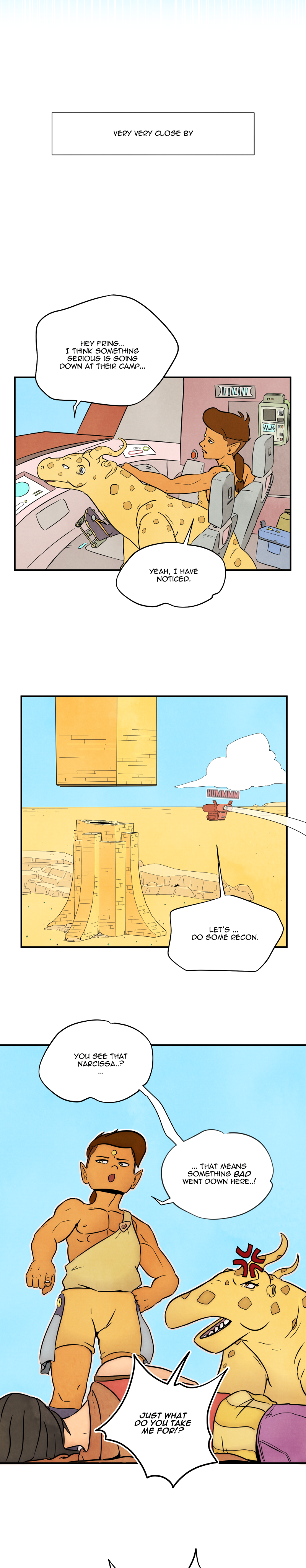 Scatter Space Part 10, comic section 16 of 25.