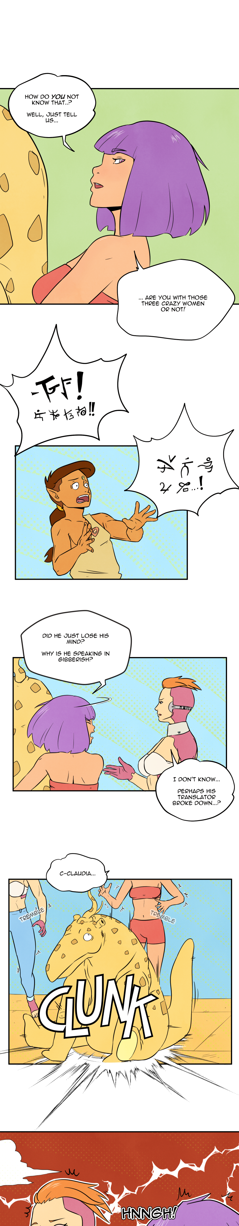 Scatter Space Part 10, comic section 19 of 25.