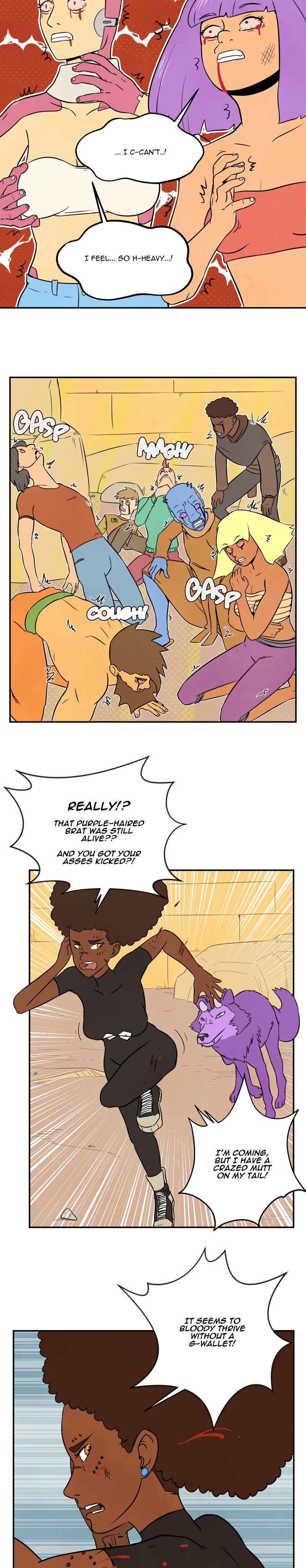 Scatter Space Part 10, comic section 20 of 25.