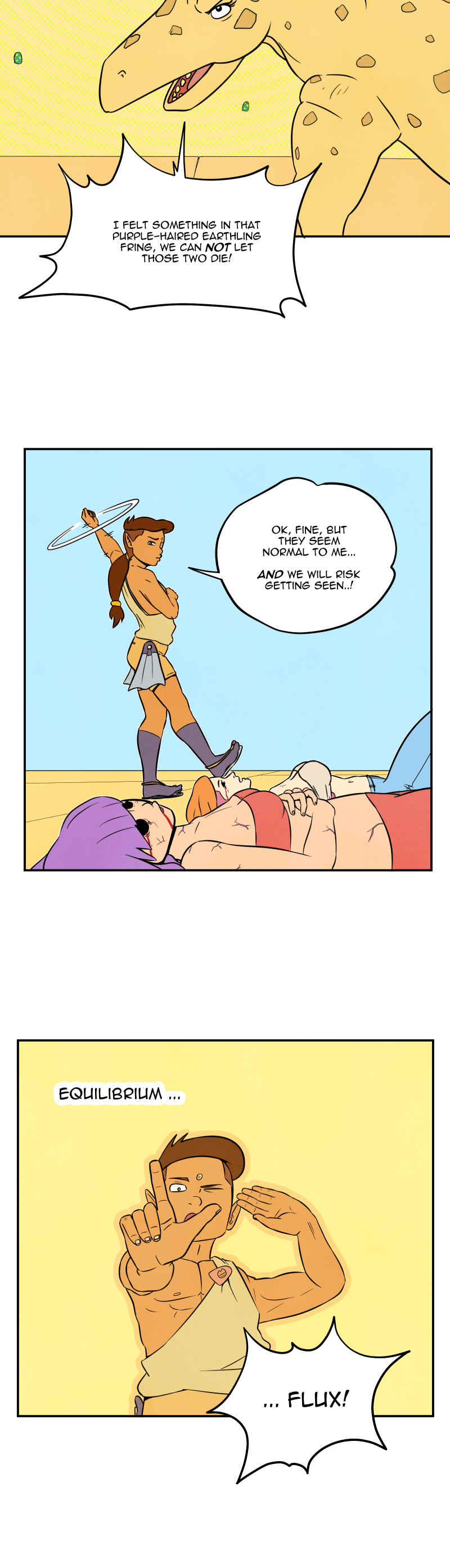 Scatter Space Part 10, comic section 22 of 25.