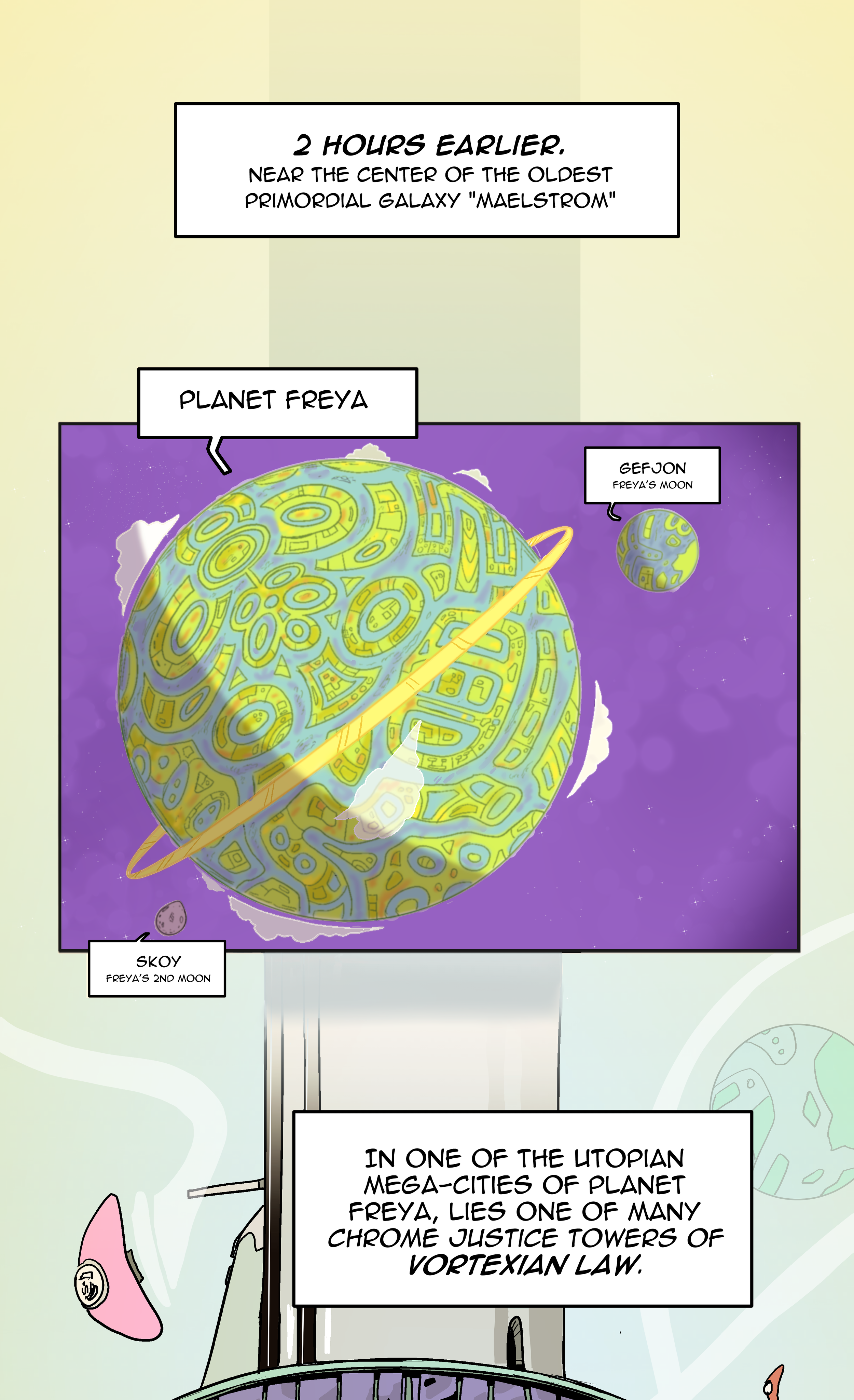 Scatter Space Part 11, comic section 2 of 53.