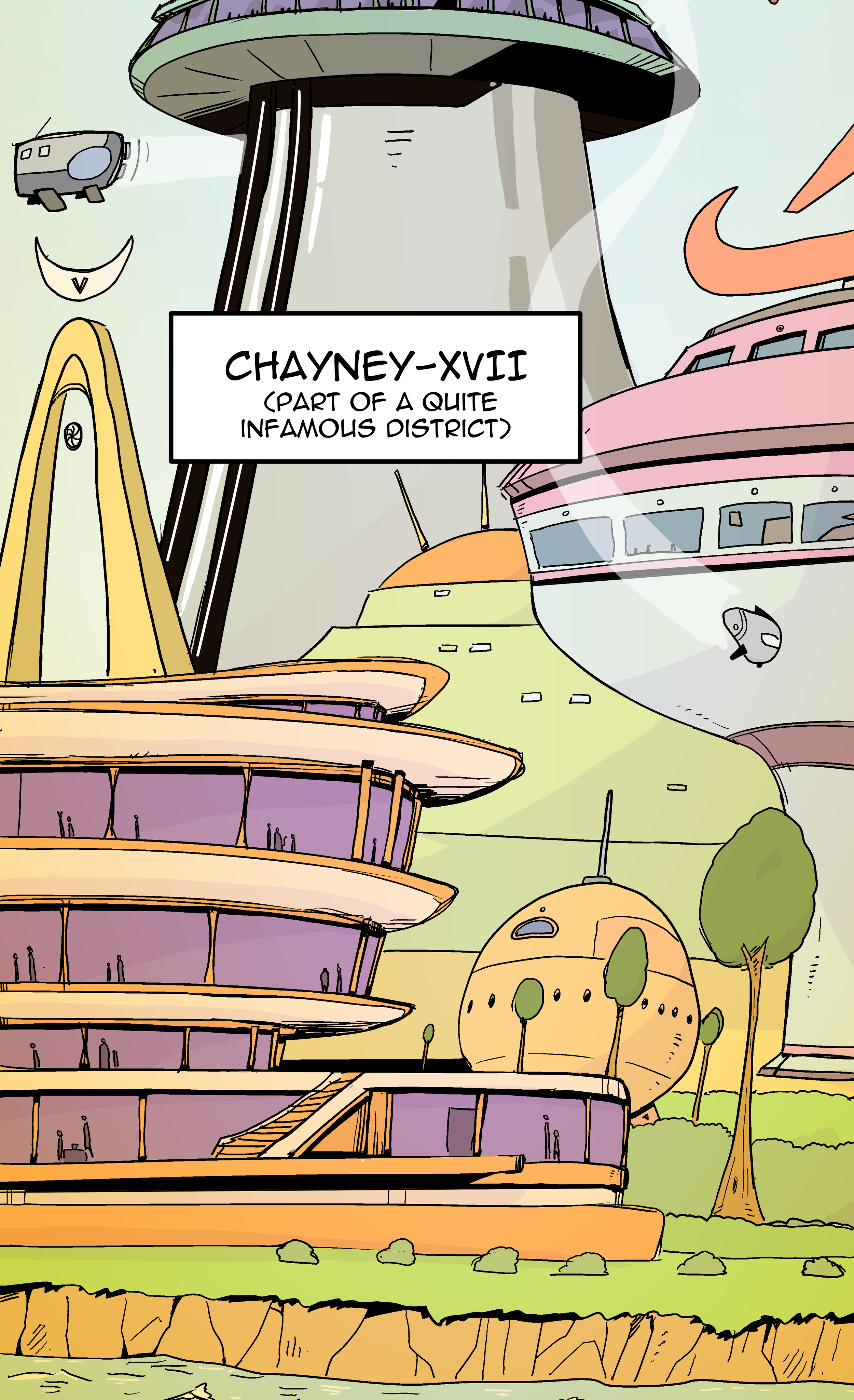 Scatter Space Part 11, comic section 3 of 53.
