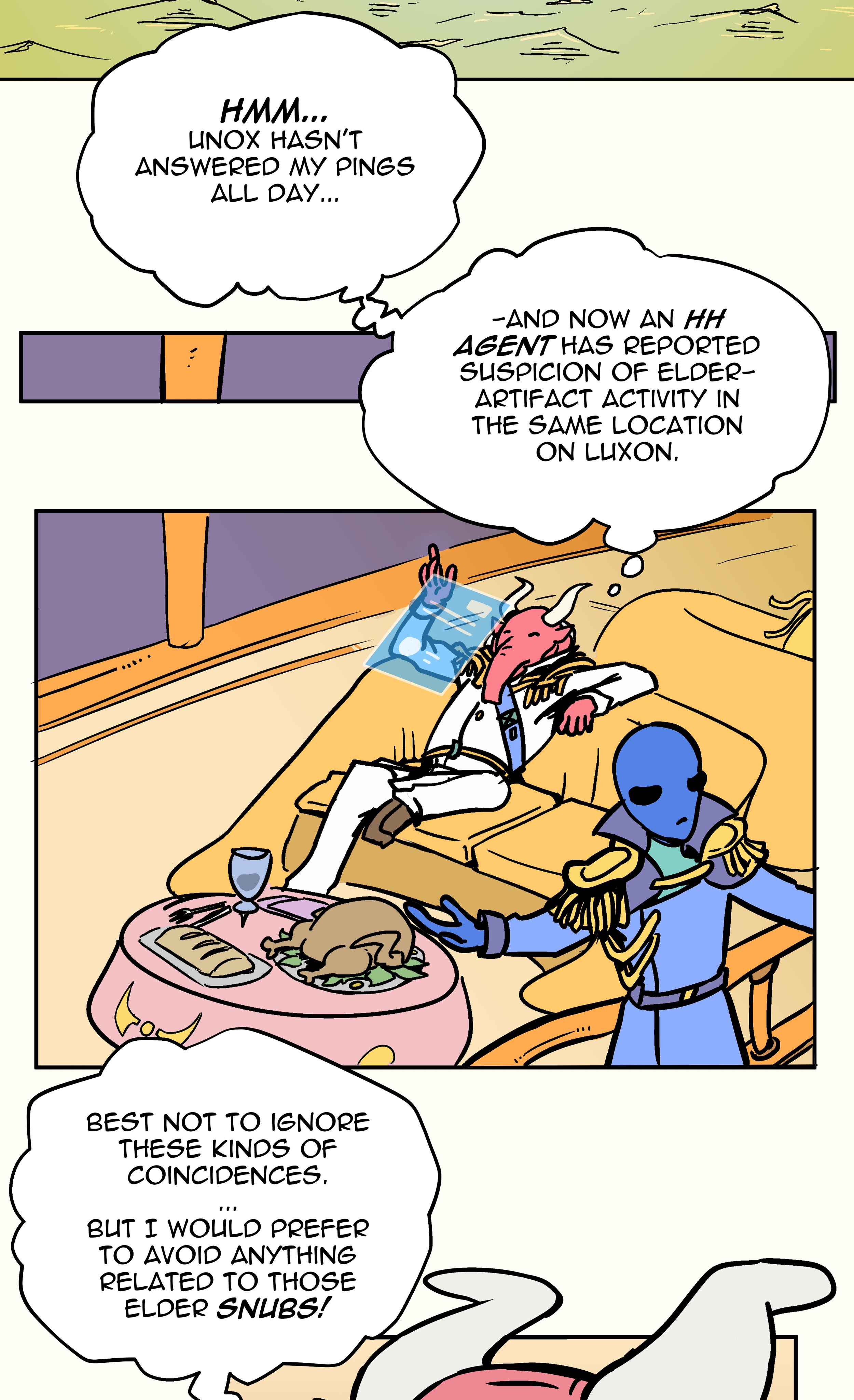 Scatter Space Part 11, comic section 4 of 53.