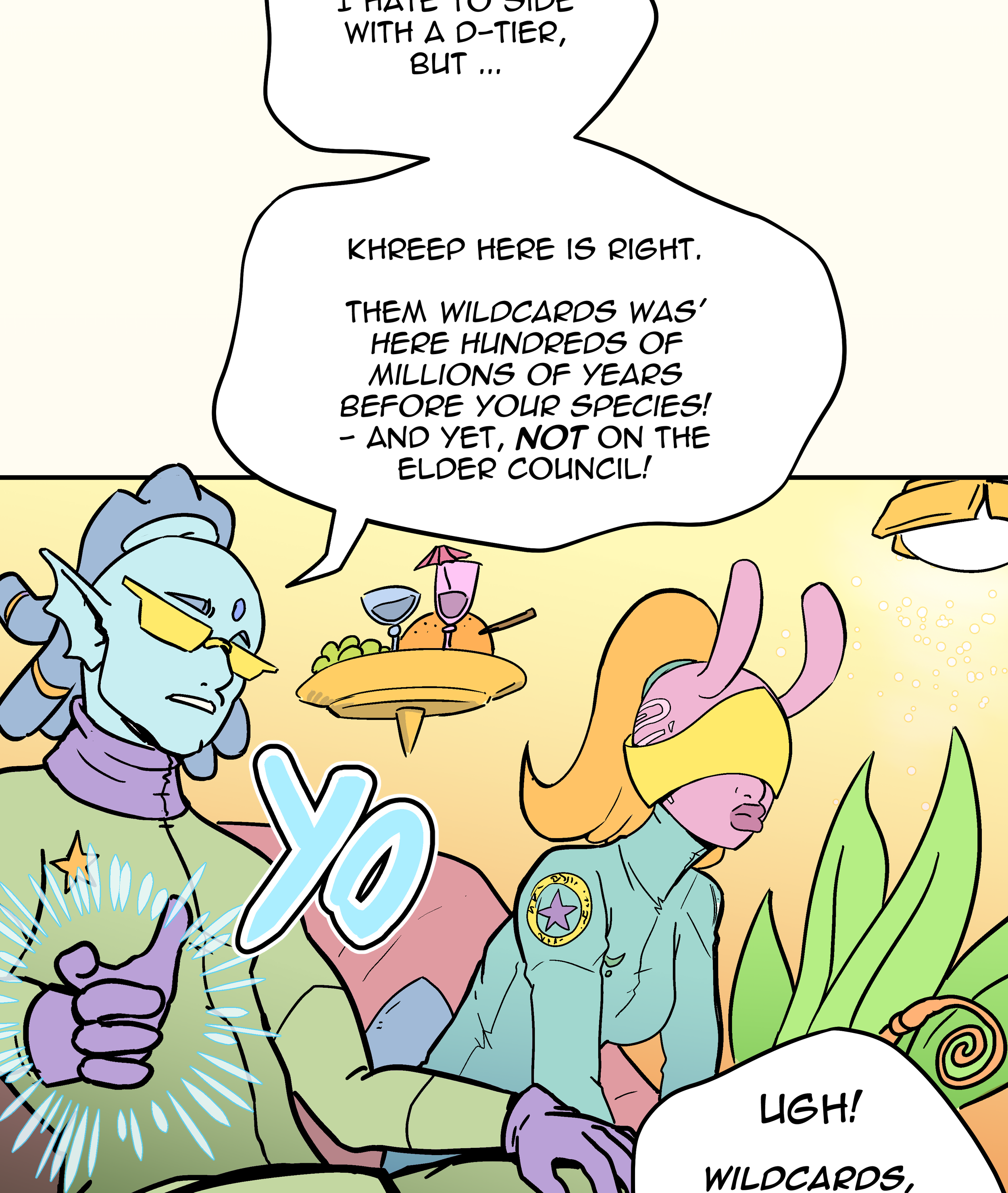 Scatter Space Part 11, comic section 7 of 53.