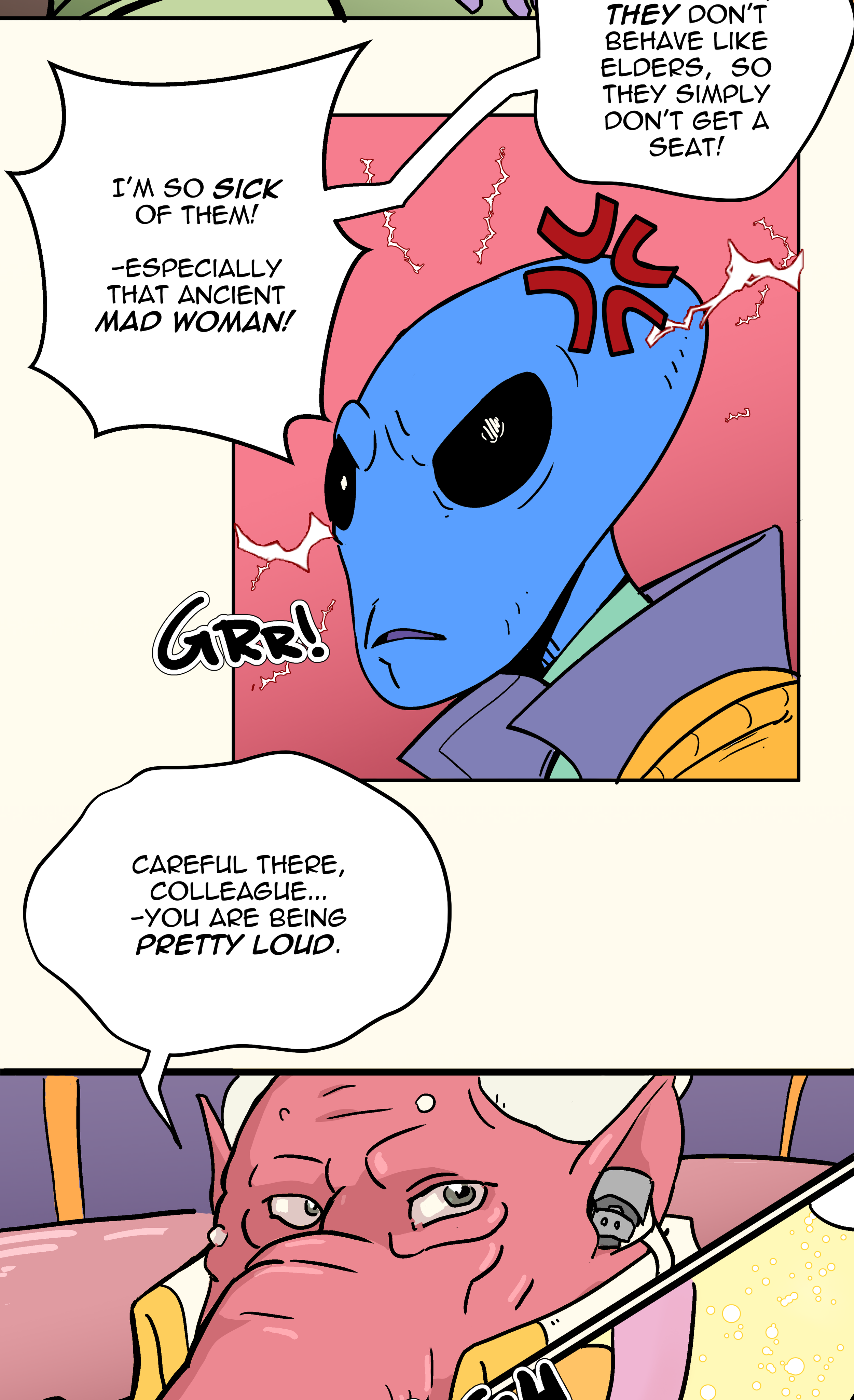 Scatter Space Part 11, comic section 8 of 53.