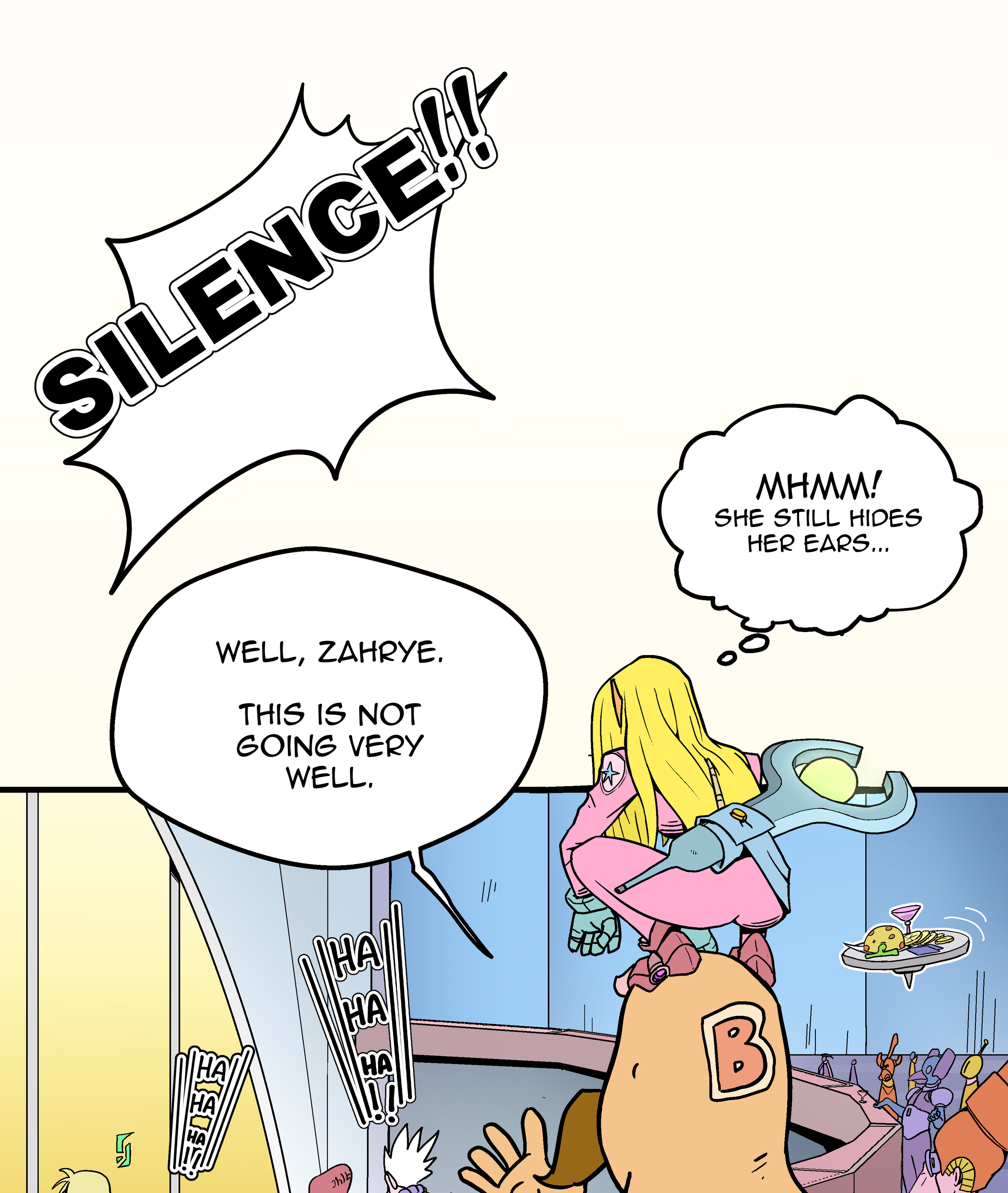 Scatter Space Part 11, comic section 13 of 53.