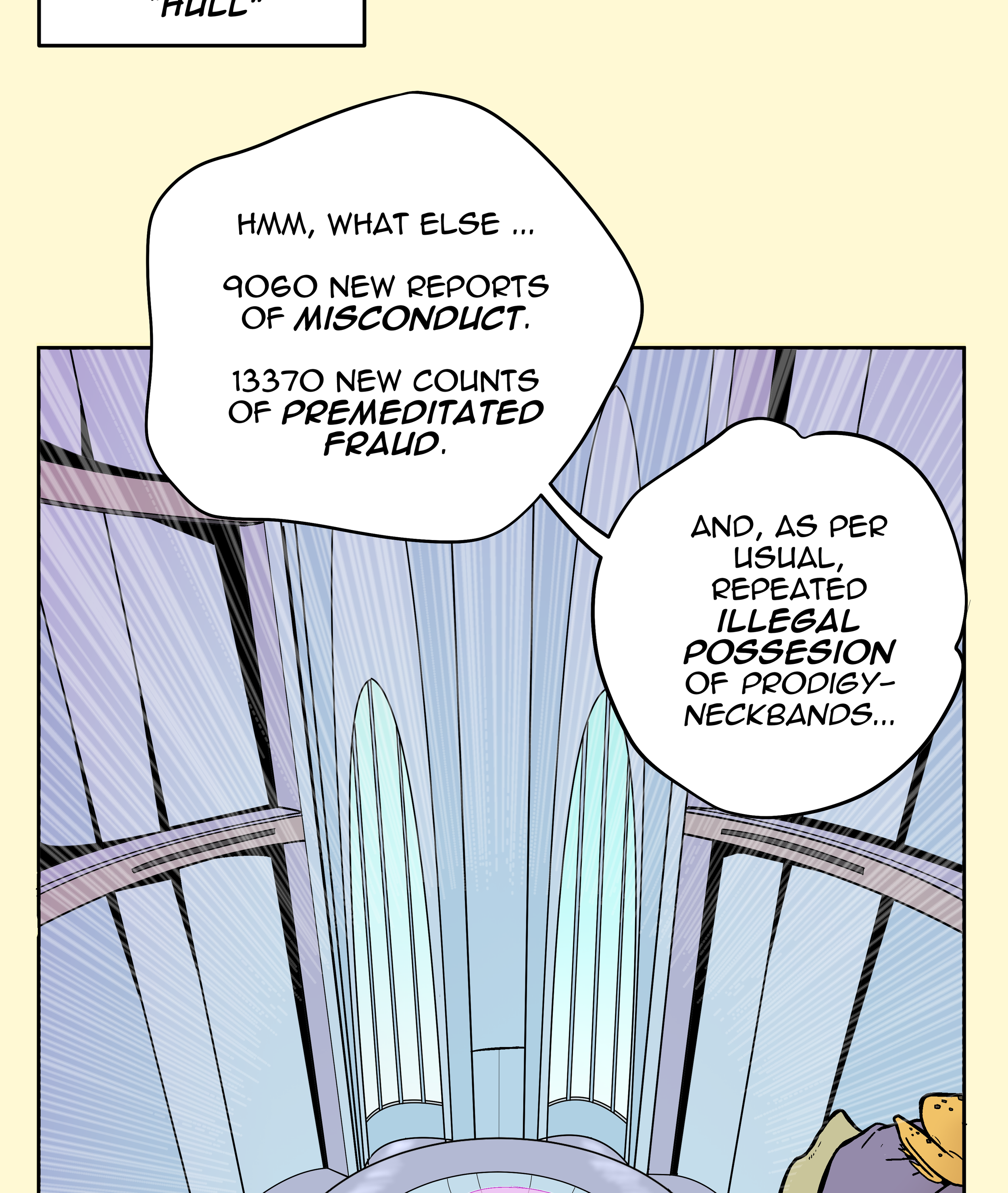 Scatter Space Part 11, comic section 19 of 53.