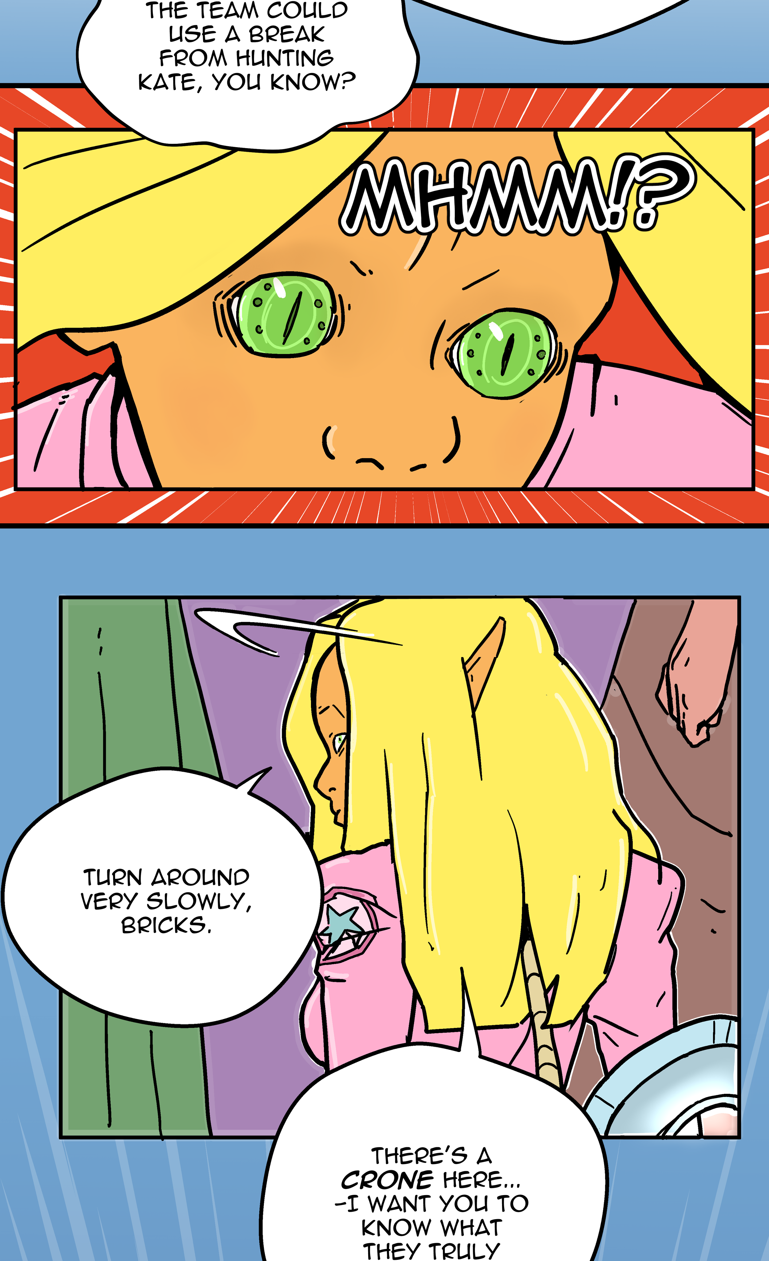 Scatter Space Part 11, comic section 38 of 53.