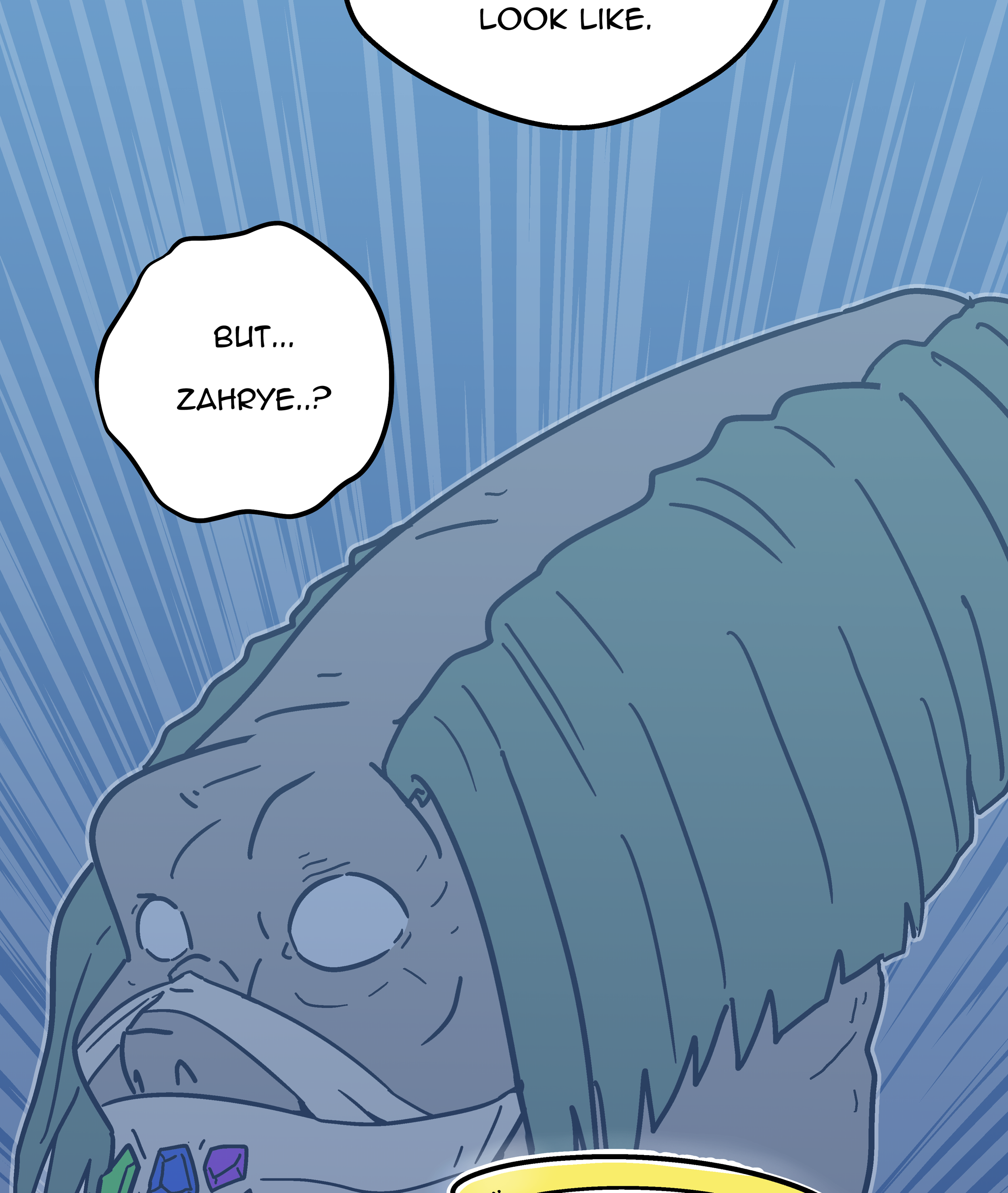 Scatter Space Part 11, comic section 39 of 53.