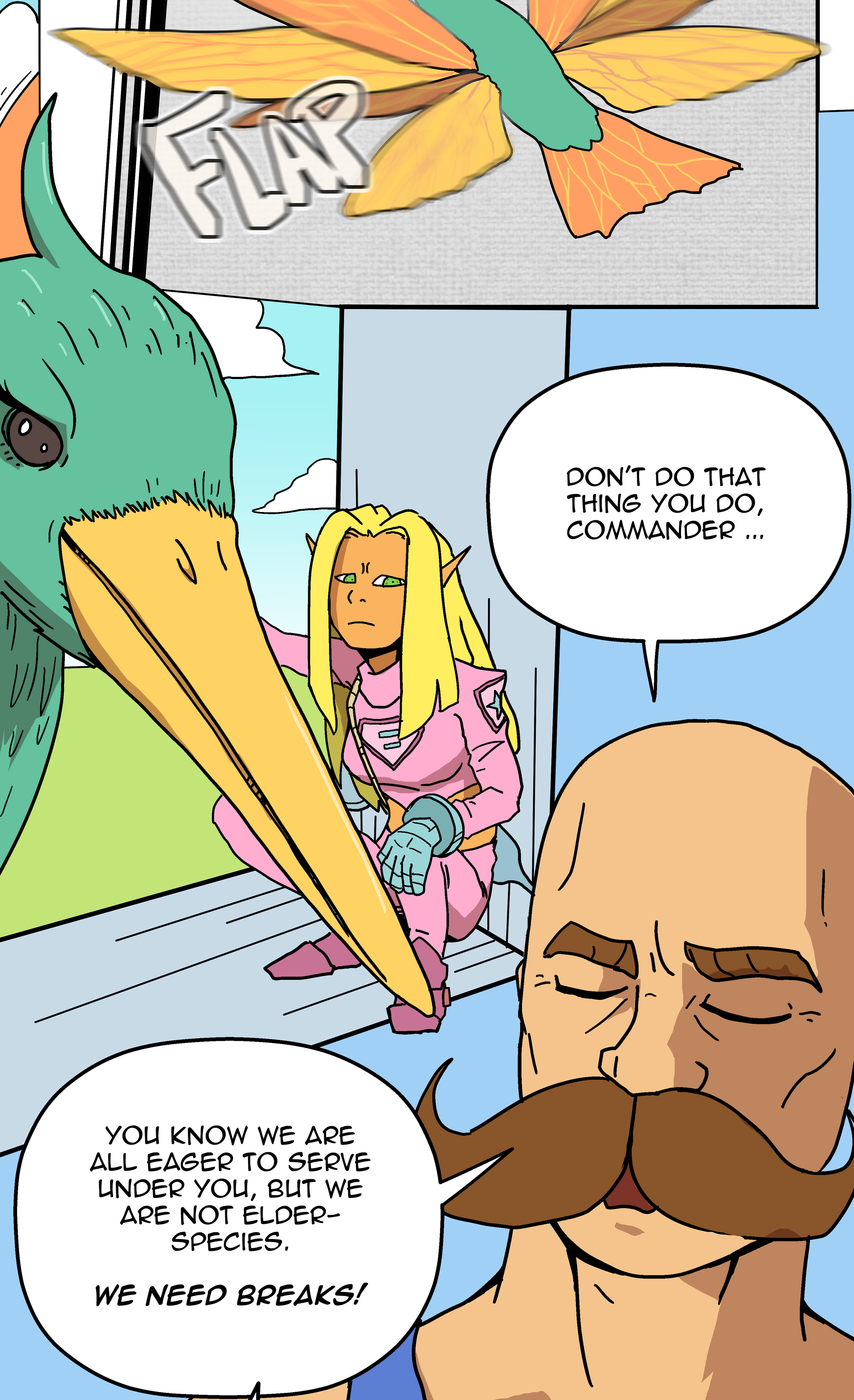 Scatter Space Part 11, comic section 29 of 53.