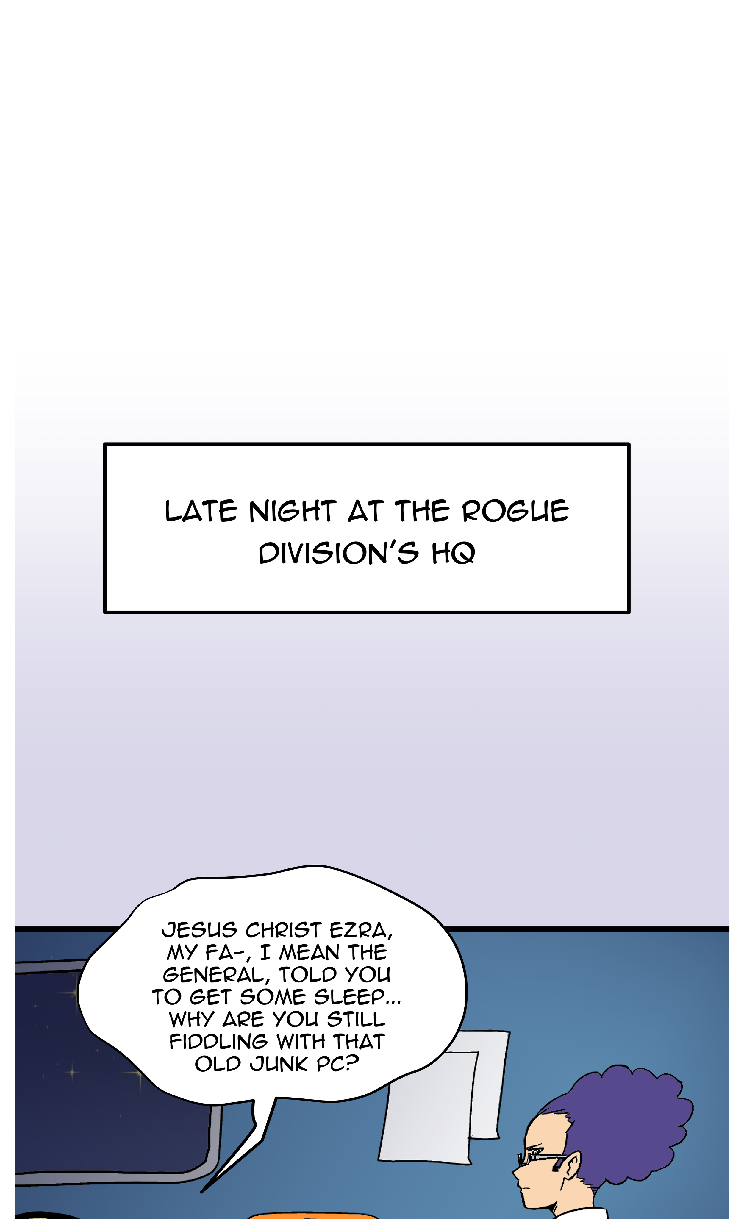 Scatter Space Part 11, comic section 32 of 53.