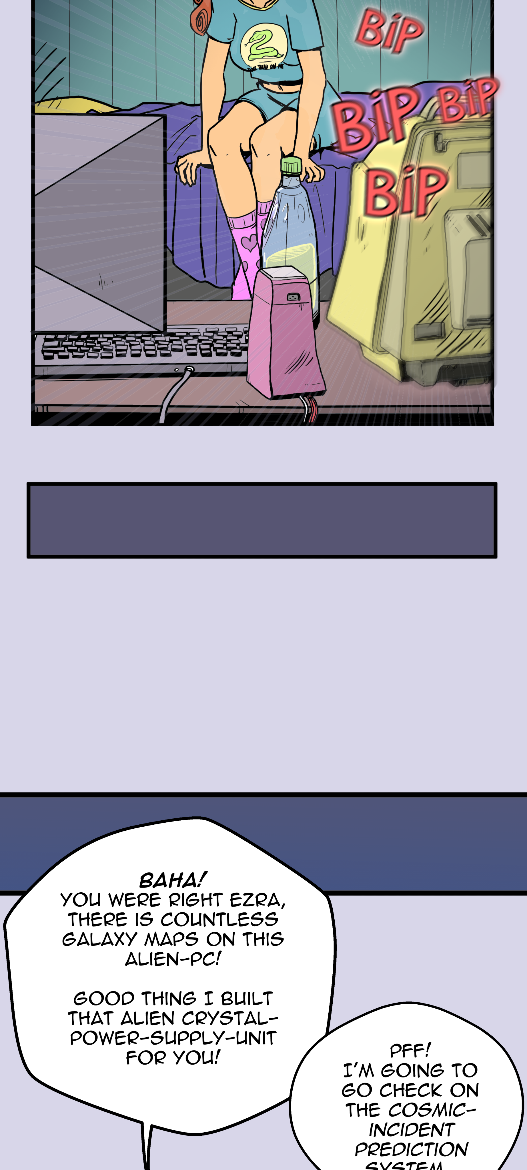 Scatter Space Part 11, comic section 25 of 53.