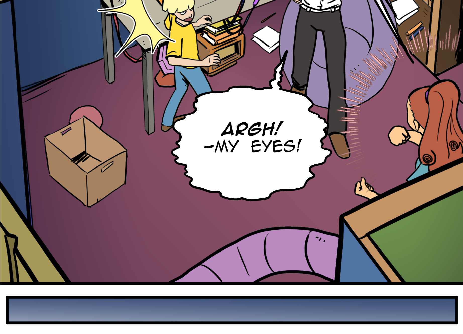 Scatter Space Part 11, comic section 27 of 53.