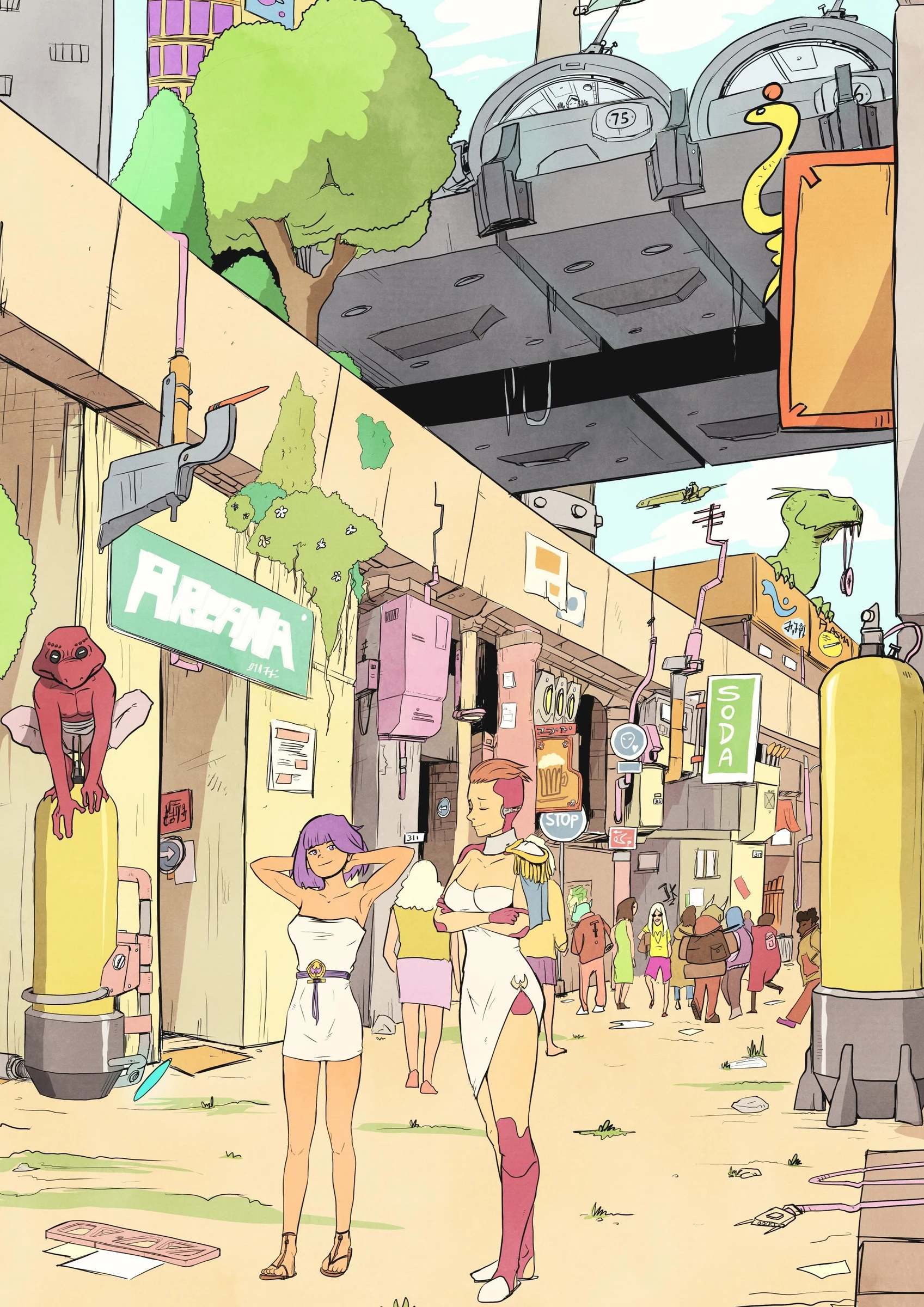 Original Scatter Space cover illustration