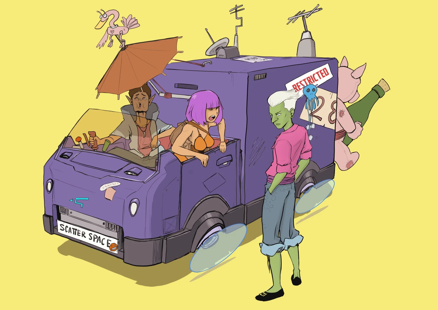 Original Scatter Space illustration