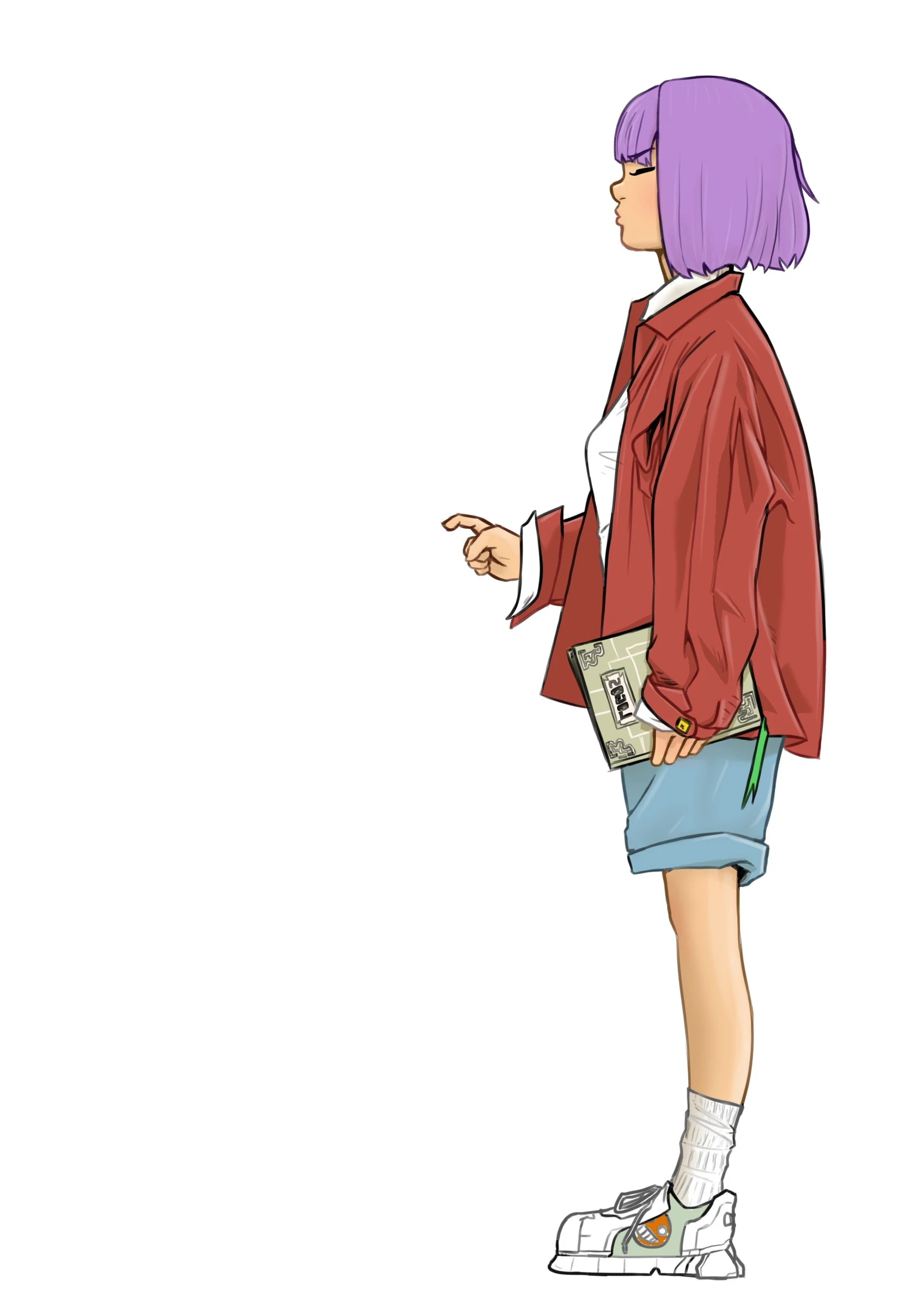 Hanumay in an original Scatter Space illustration